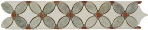 Ming Green(oval)+Red(dots)+Thassos white FS720L