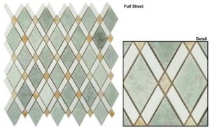 Ming green light(big diamond)+Thassos wh DS58