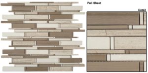 Wooden white+Athen Gray+Thassos mix  CS94