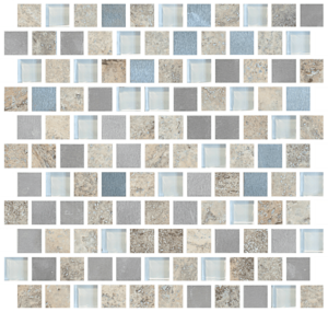Imagination 1 x 1 Offset Design Silver Lining