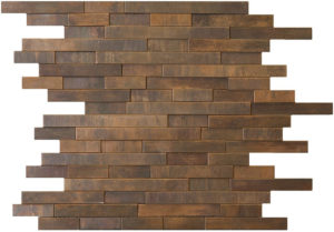 Metallix Miscellaneous Designs Antique Copper 3D Random Linear
