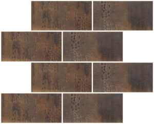 Metallix Miscellaneous Designs Antique Copper Straight