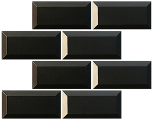 Metallix Miscellaneous Designs Brushed Gun Metal Beveled
