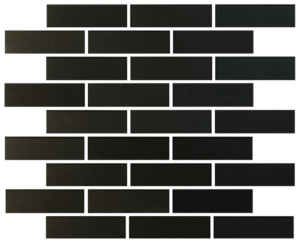 Metallix Miscellaneous Designs Brushed Gun Metal Gun Metal Brickset Mosaic