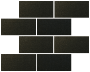 Metallix Miscellaneous Designs Brushed Gun Metal Straight