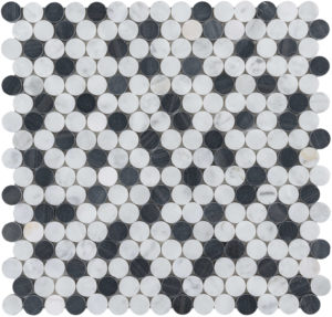 Black n White Button Field