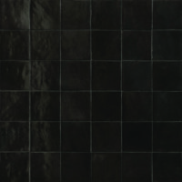 Casablanca Black 4×4 Field Tile Glossy