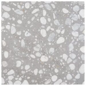 Italy Terrazzo Sacra Grigio 24×24 Honed