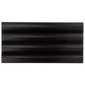 Carver Fluted Black Jade 12X24 Dimensional Honed