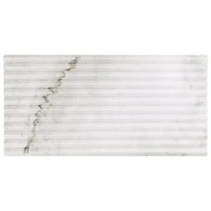 Carver Peak Alaska White 12X24 Dimensional Satin