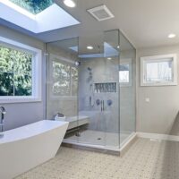 Evo Hex Crema & Thassos 4″ Hexagon Marble Polished Mosaic Tile