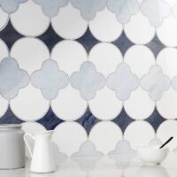 Fiore Azul – Blue Celeste- Macauba- Thassos & Burlington Line