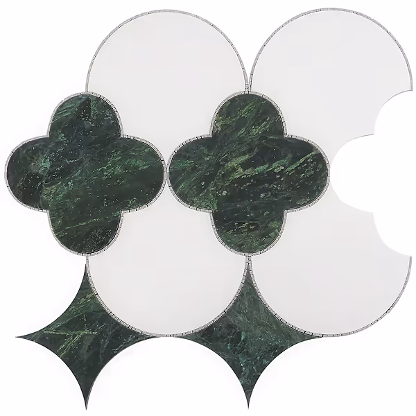 Fiore Verde – Verde Green- Crystal Tech & Burlington Line