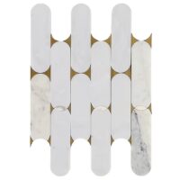 Alanis Calacatta Brass