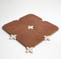 Diana Royal, Rustic Terracotta Honed Loto Marble Mosaic