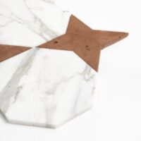 Calacatta Gold Royal, Rustic Terracotta Honed Ottaglio Marble Mosaic